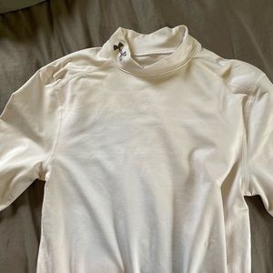 Under Armour Baselayer Compression Medium White